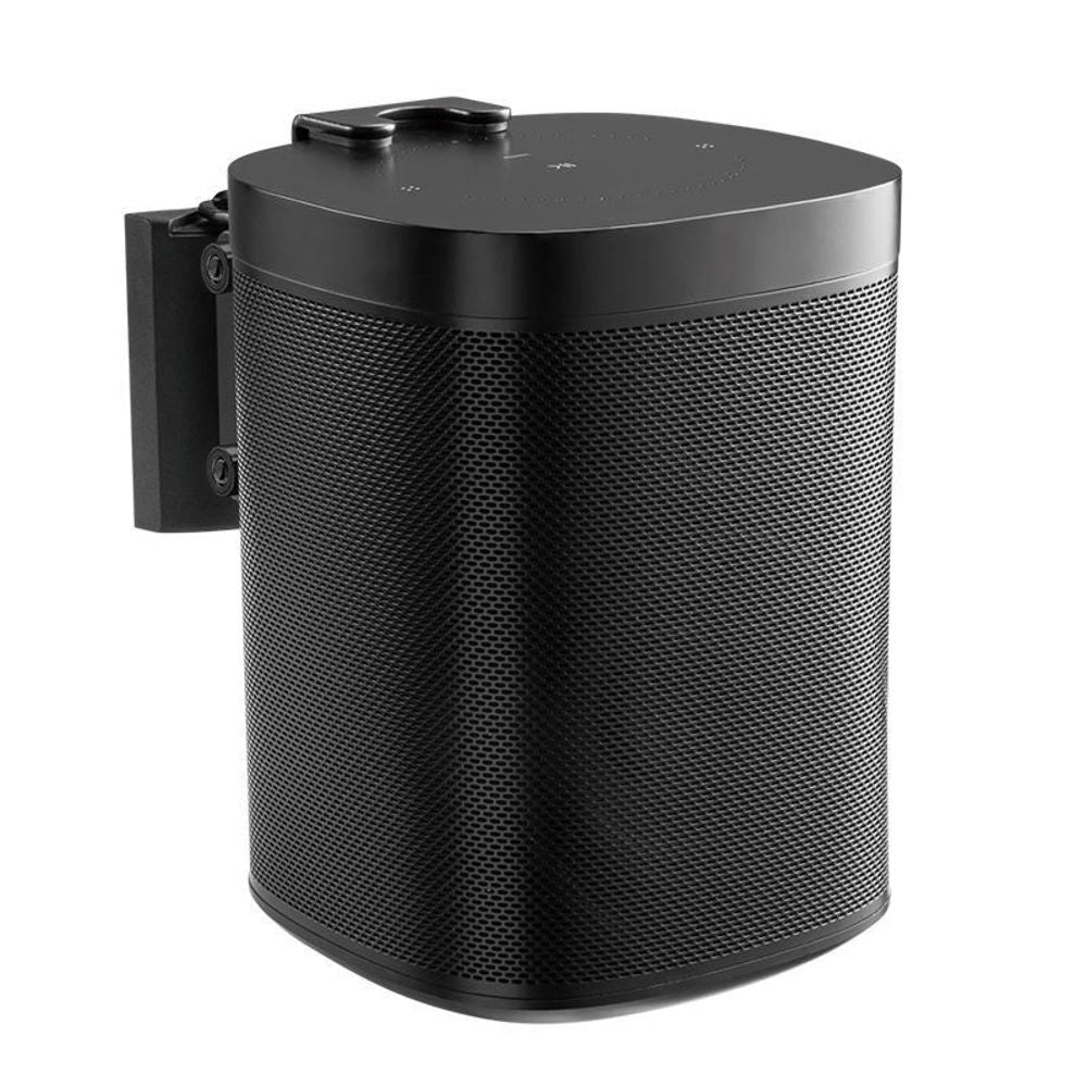 LogiLink Lautsprecher Wandhalterung für SONOS ONE ONE SL PLAY 1 Schwarz