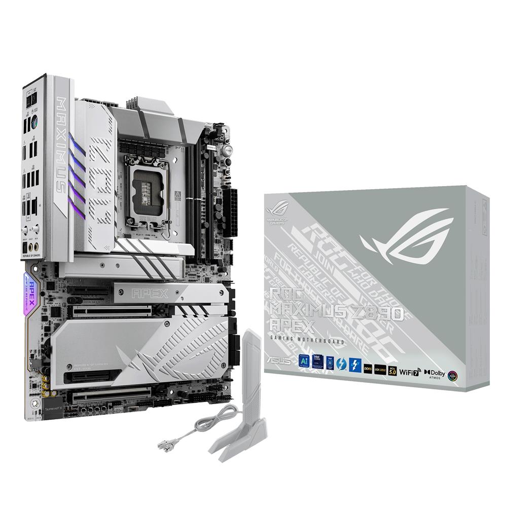 ASUS ROG MAXIMUS Z890 APEX Gaming Mainboard LGA 1851 ATX DDR5 WiFi 7 PCIe 5.0