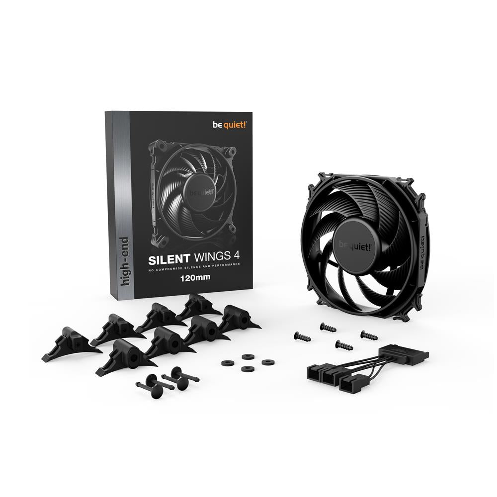 be quiet! Silent Wings 4 120mm 3-pin Gehäuselüfter Schwarz