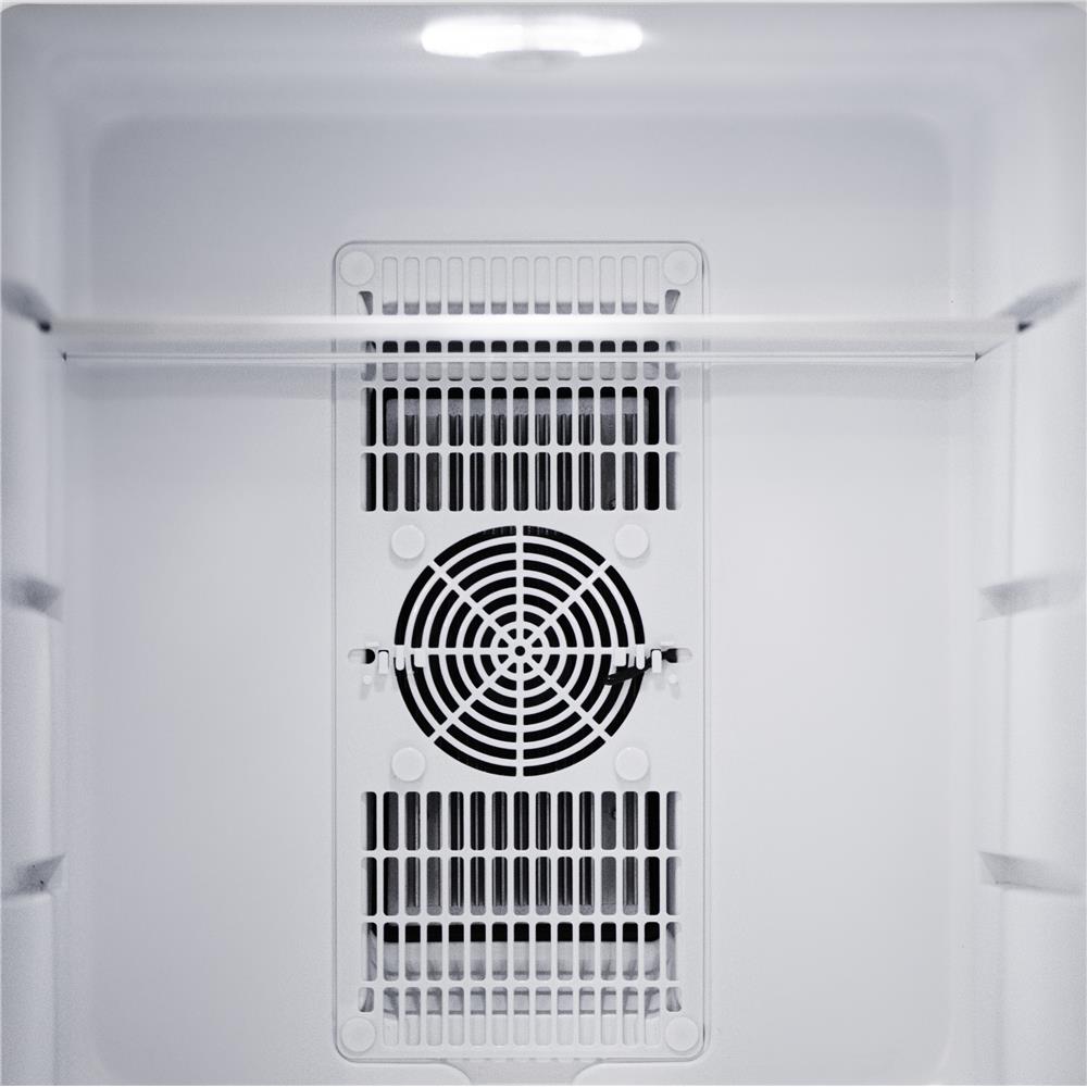 Adler AD 8089 Mini Kühlschrank Getränkekühlschrank mit LED Innenbeleuchtung Schwarz
