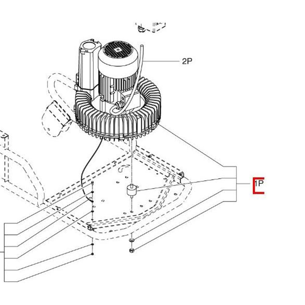 Nilfisk Original 20000030 Lösungstank 145 Ass Ersatzteil