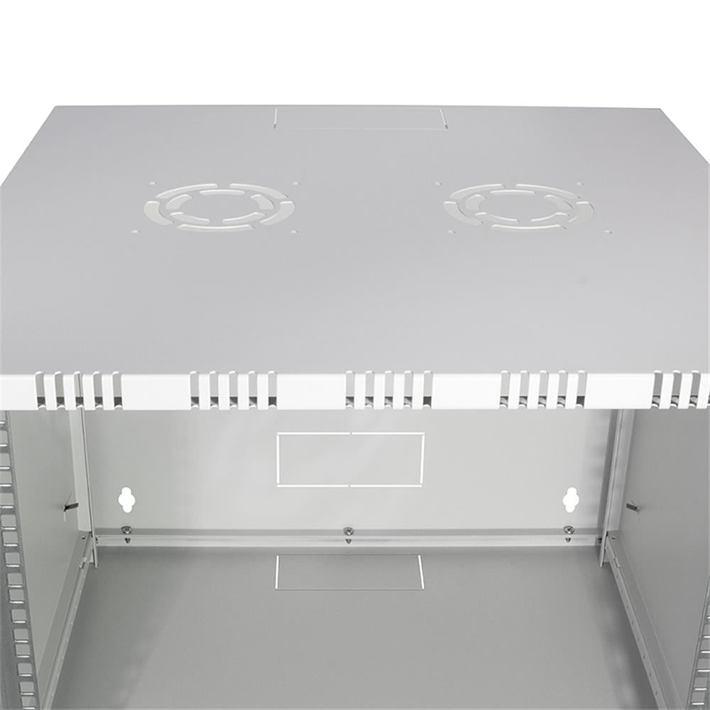 LogiLink 19 Zoll SOHO Wandschrank 12 HE Grau unmontiert