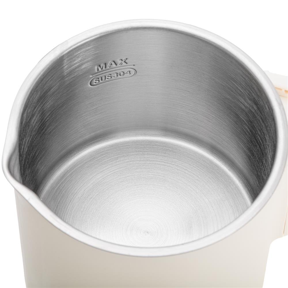 Adler AD 1388b Reisewasserkocher 0,8L kompakt leicht klappbarer Griff Beige