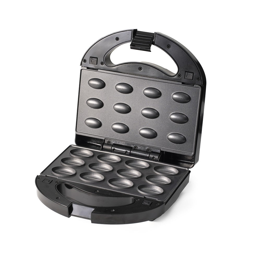 Camry CR 3063 Sandwichmaker 3-in-1, Kontaktgrill und Nusskuchen-Maker, wechselbare Antihaft-Platten, 750 W, Cool-Touch-Griff, vertikal lagerbar, Schwarz-Silber