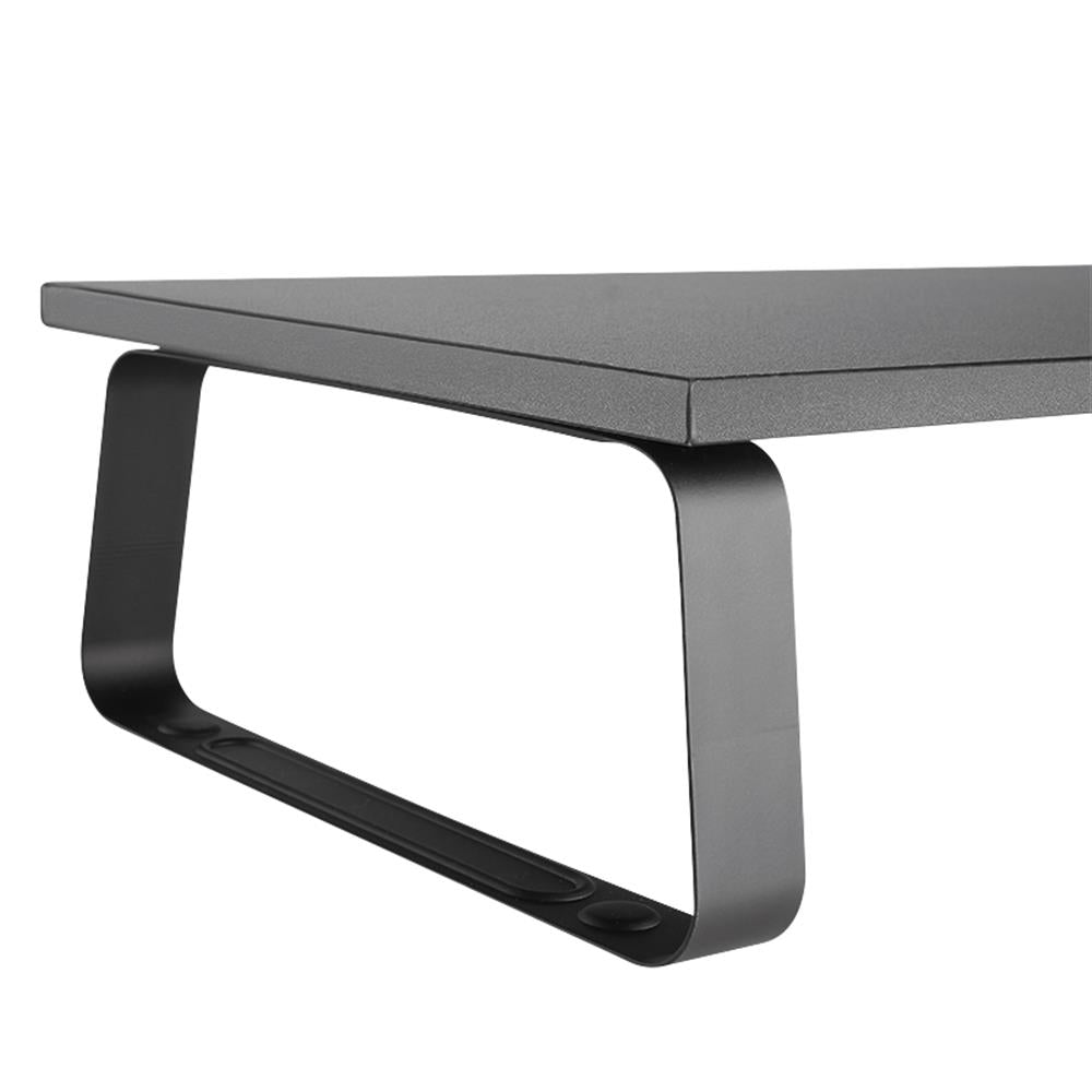 LogiLink Monitorerhöhung 600 mm ergonomisch mit Stauraum Schwarz