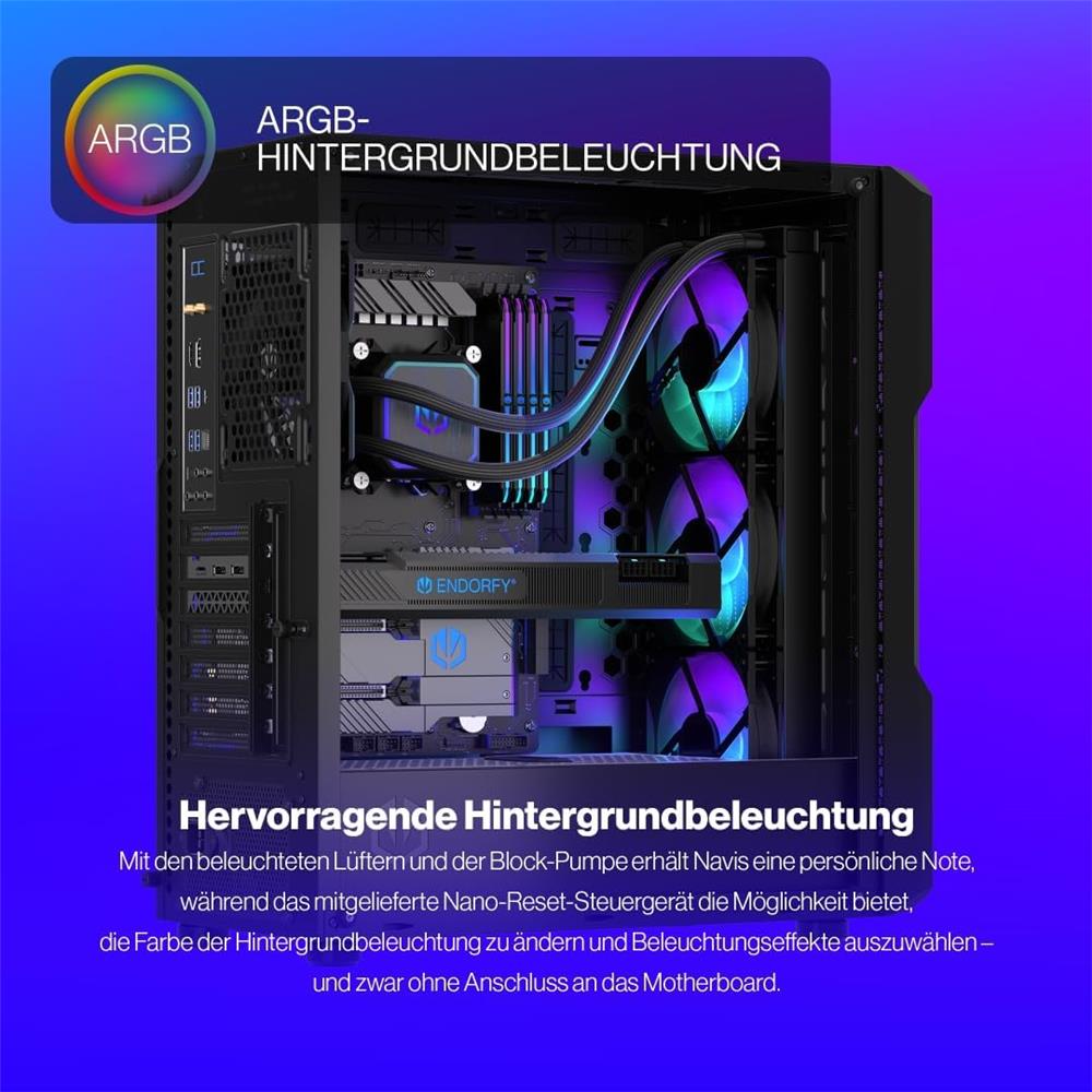 ENDORFY Navis F360 ARGB AiO Wasserkühlung 360 mm beleuchtet