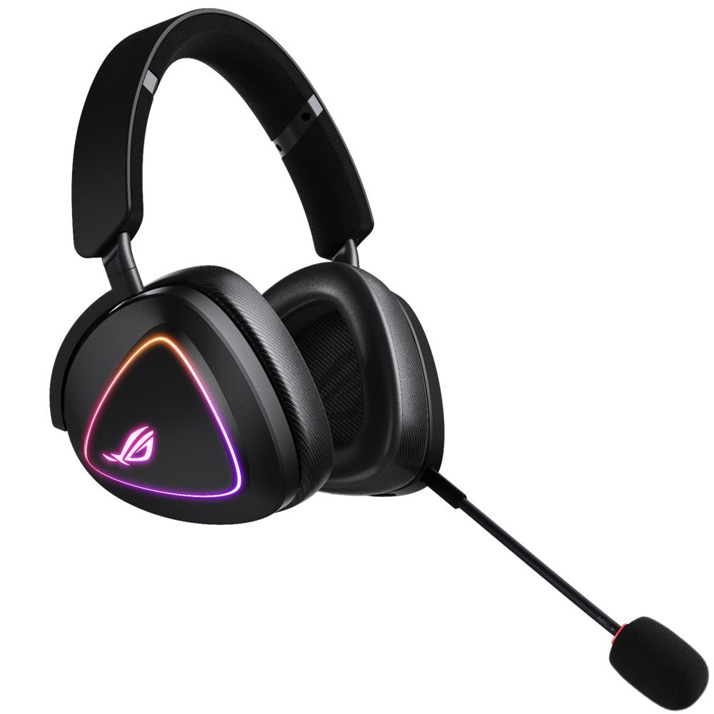 ASUS ROG Delta II Gaming Headset – Kabellos, RGB, 110h Akku, Tri-Mode