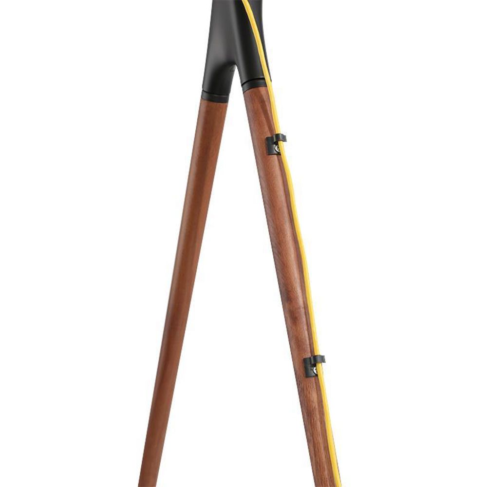 LogiLink BP0078 TV Ständer mit Walnussholz Beinen für 49 bis 70 Zoll