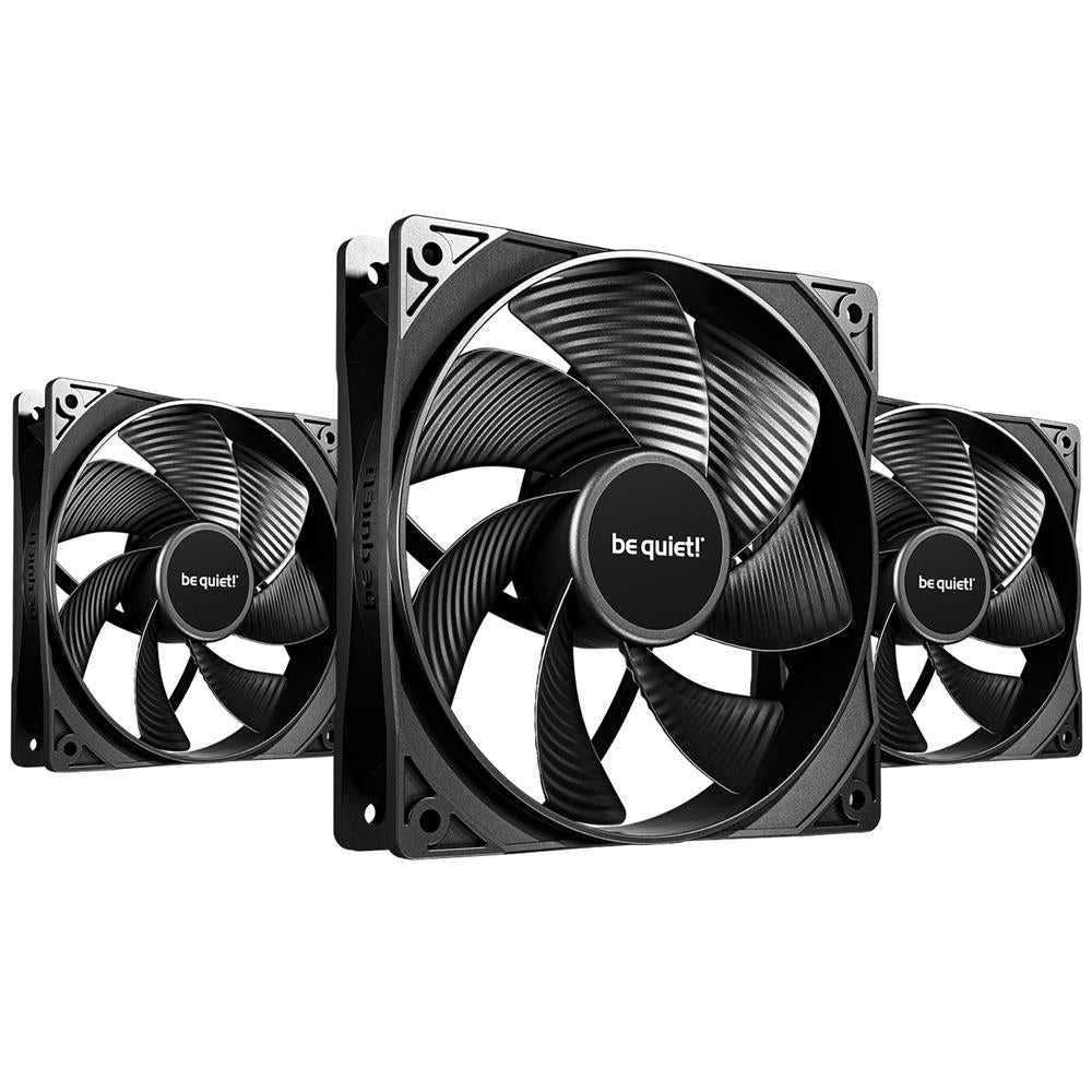 be quiet! Pure Wings 3 120mm PWM Reverse Lüfter Triple Pack 3 Lüfter enthalten invertierte Lüfterblätter