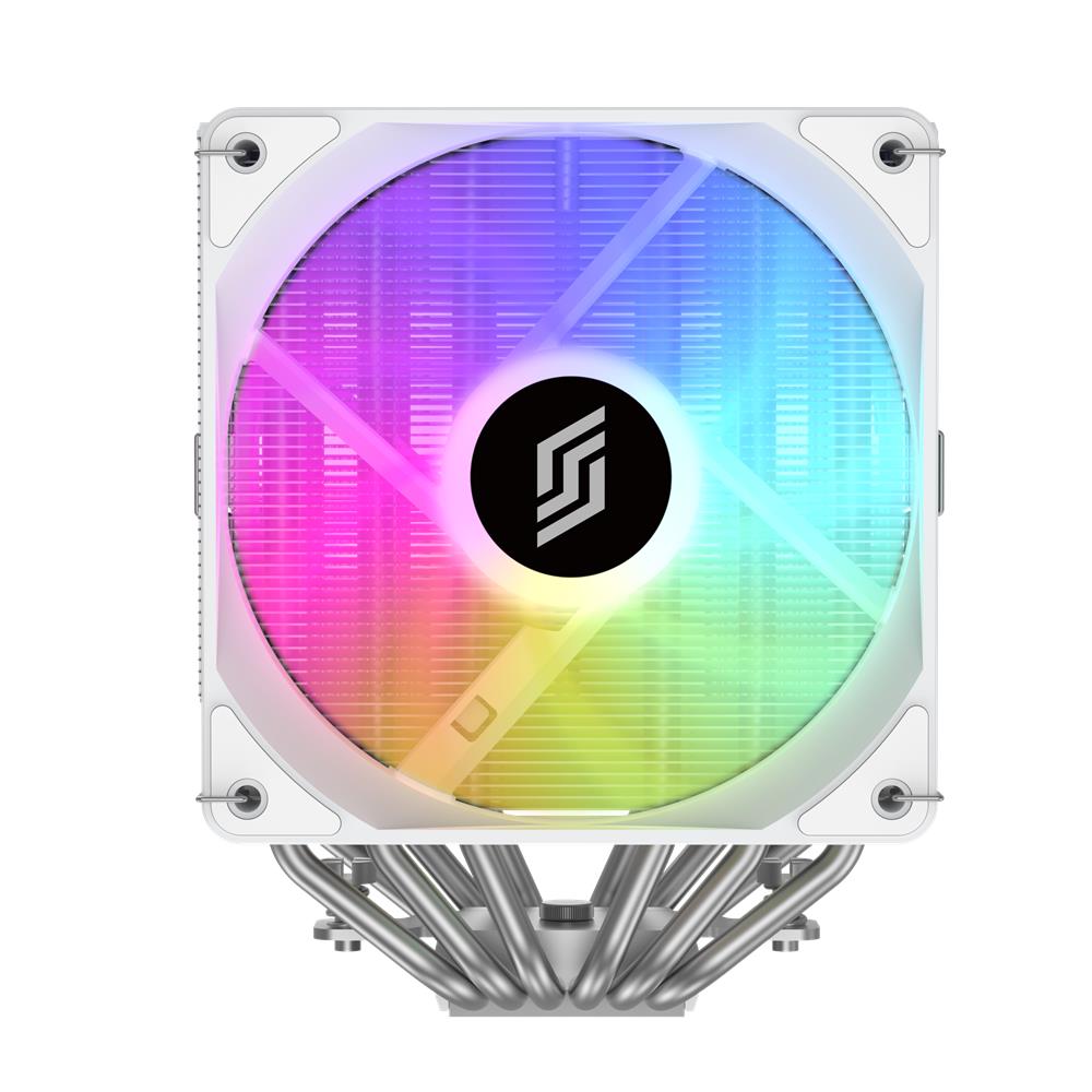 Silentware Titan White – CPU-Luftkühler, Dual-Tower, A-RGB, 265W TDP