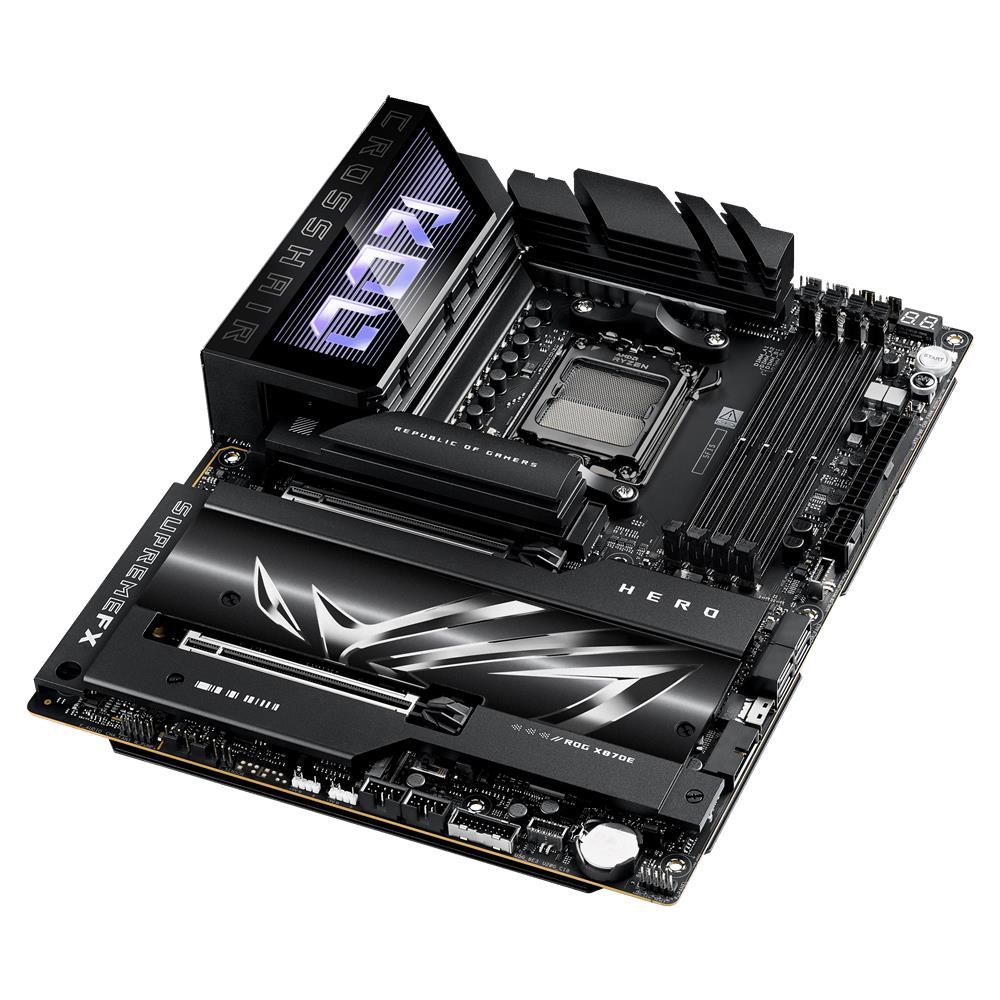 ASUS ROG CROSSHAIR X870E HERO Mainboard AM5 ATX DDR5 PCIe 5.0 Wi-Fi 7