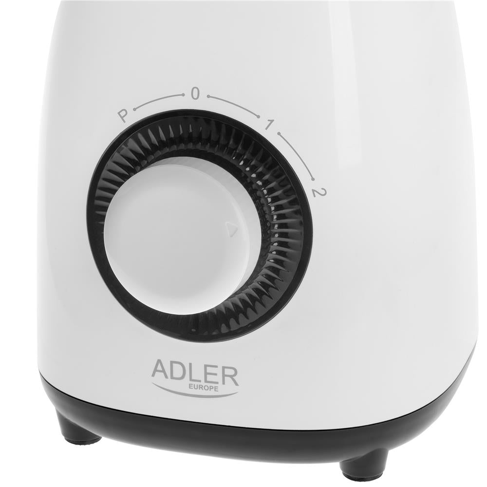 Adler AD 4085 Standmixer mit 1,5 Liter Behälter und Anti Rutsch Füßen Weiß