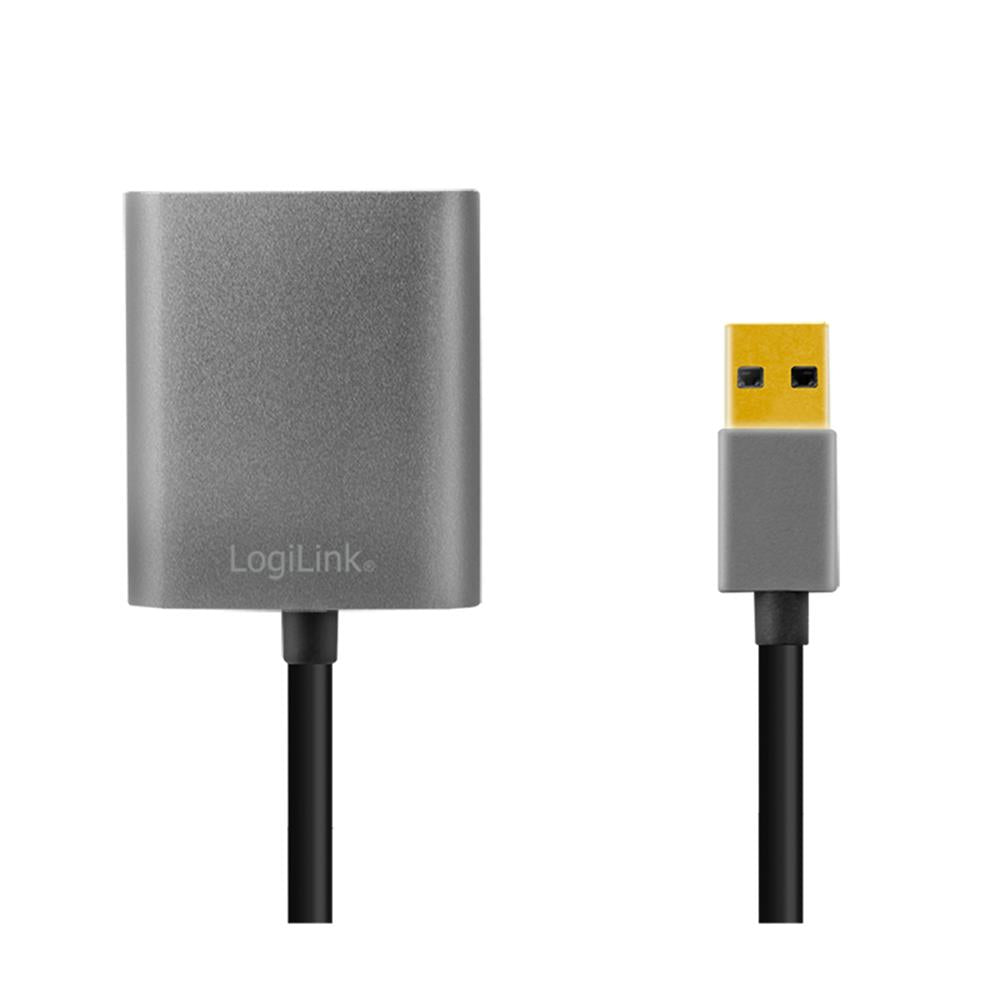 LogiLink USB 3.0 Adapter USB A auf HDMI Full HD 1080p Schwarz