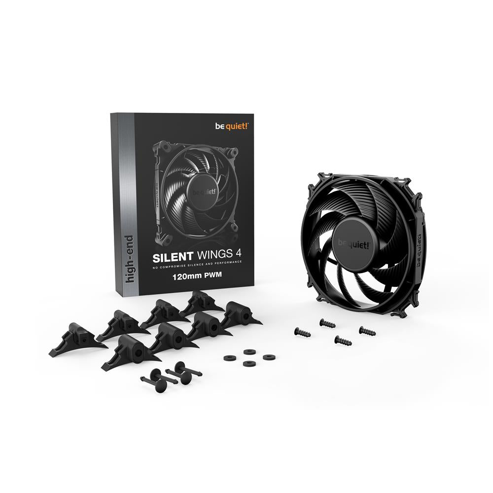 be quiet! Silent Wings 4 120mm PWM 4-pin Gehäuselüfter Schwarz
