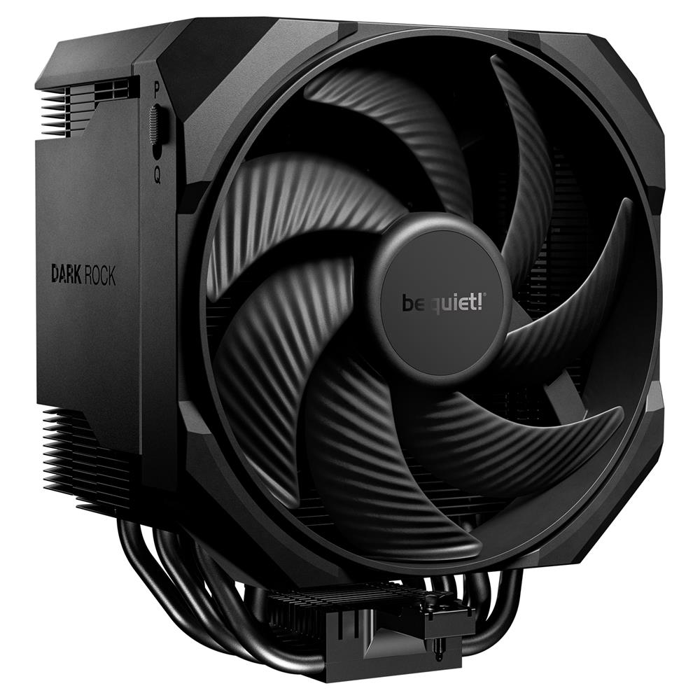 be quiet! Dark Rock 6 Luftkühler, Hohe CPU-Kühlleistung, Semi-Passiver Quiet-Modus, 6 Hochleistungs-Heatpipes, Silent Wings 135mm‑PWM‑Lüfter, Hohe Kompatibilität Mit RAM- Und VRM-Kühlern
