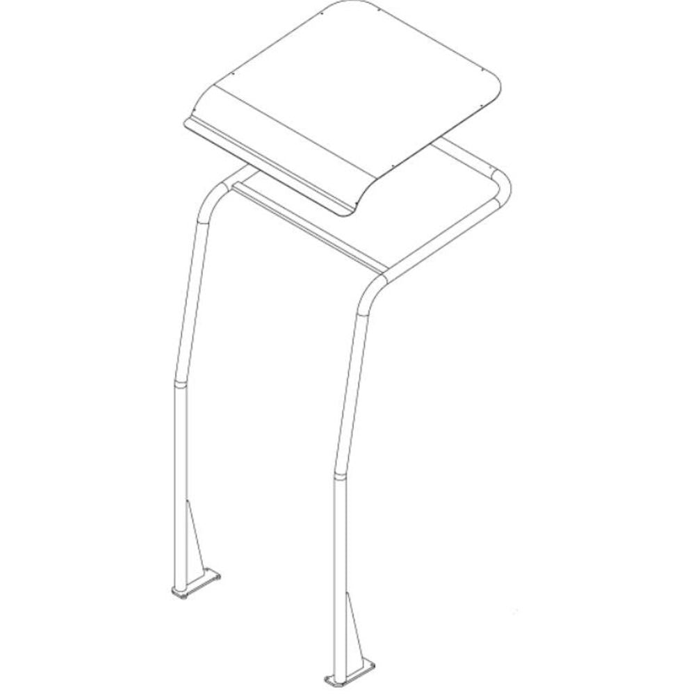 Nilfisk Original 146 2735 000 Fahrerschutzdach