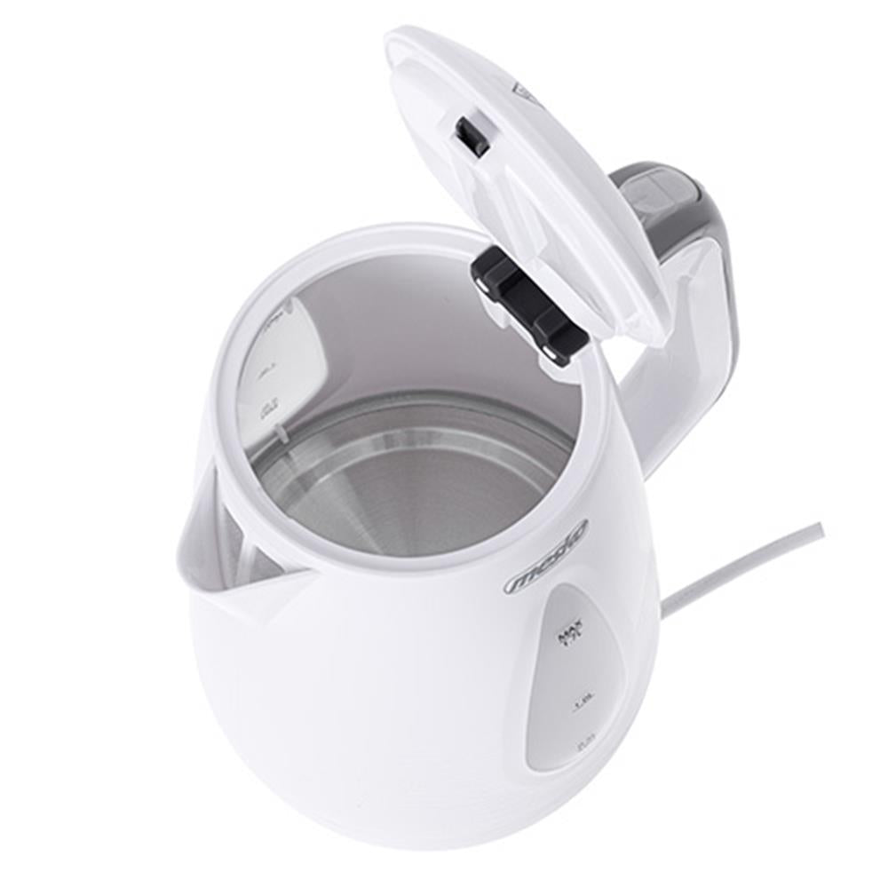 Mesko MS 1261 Wasserkocher 1,7 Liter Weiß Grau