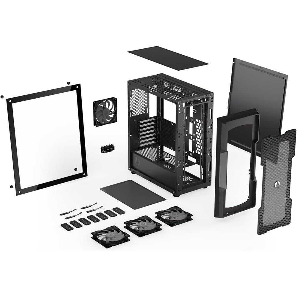 ENDORFY Regnum 400 ARGB ATX PC Gehäuse mit Glasfenster