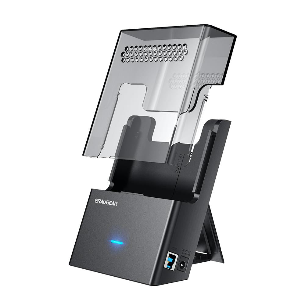 GRAUGEAR Festplatten Dockingstation G3502 AC für 2,5 und 3,5 Zoll HDD SSD