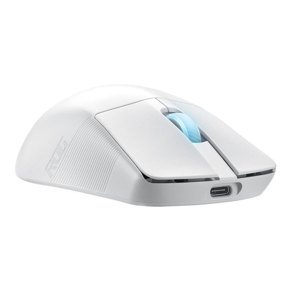 ASUS ROG Harpe Ace Aim Lab Edition White RGB Gaming Maus weiß