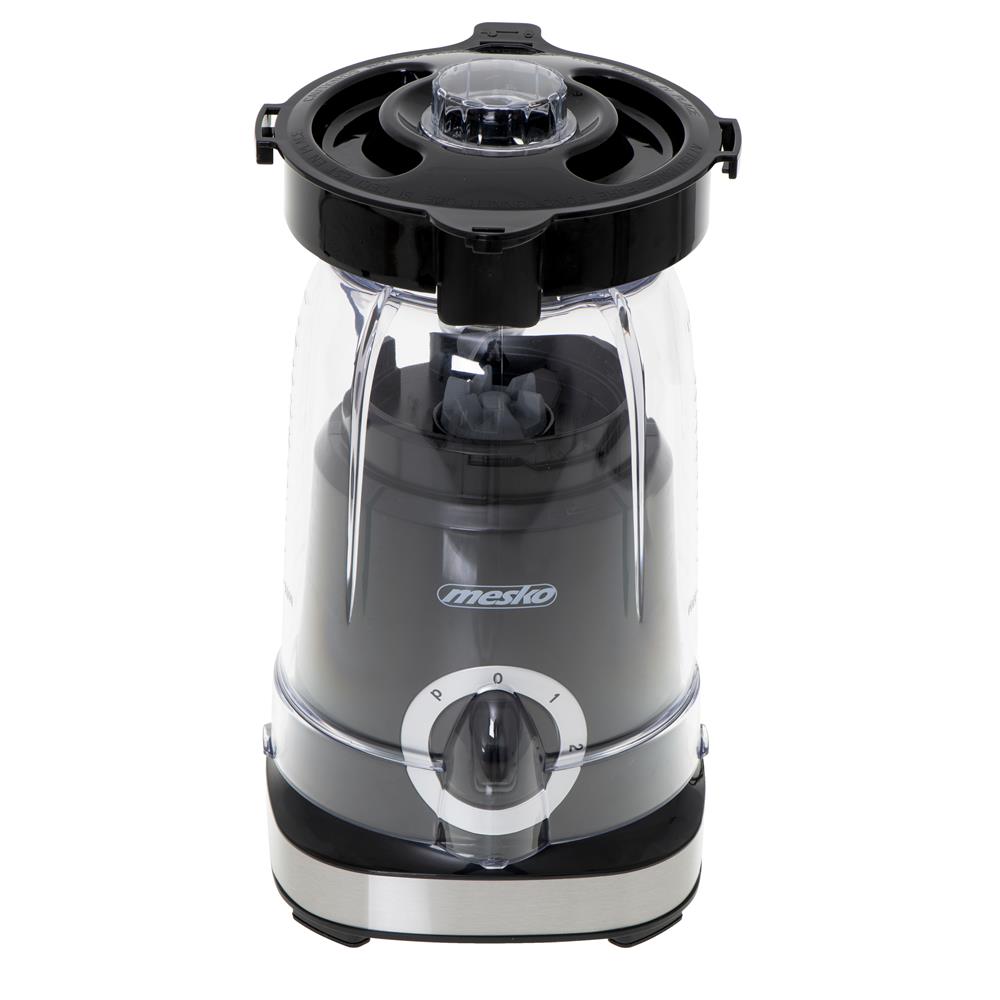 Mesko MS 4079b Standmixer Schwarz 1,8 Liter 1000W Mixer Smoothie Maker Edelstahl Messer Kunststoff