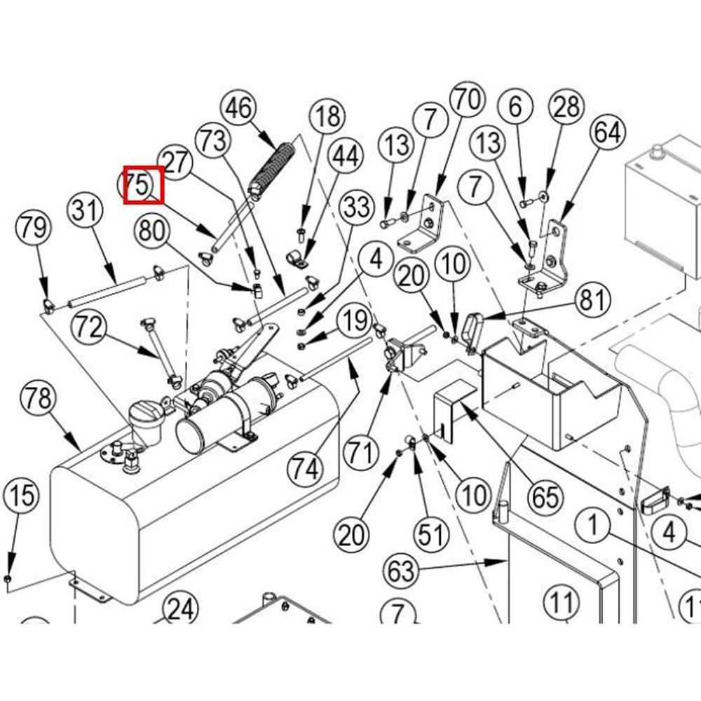 Nilfisk Original 56511254 Hose Fuel Kraftstoffschlauch