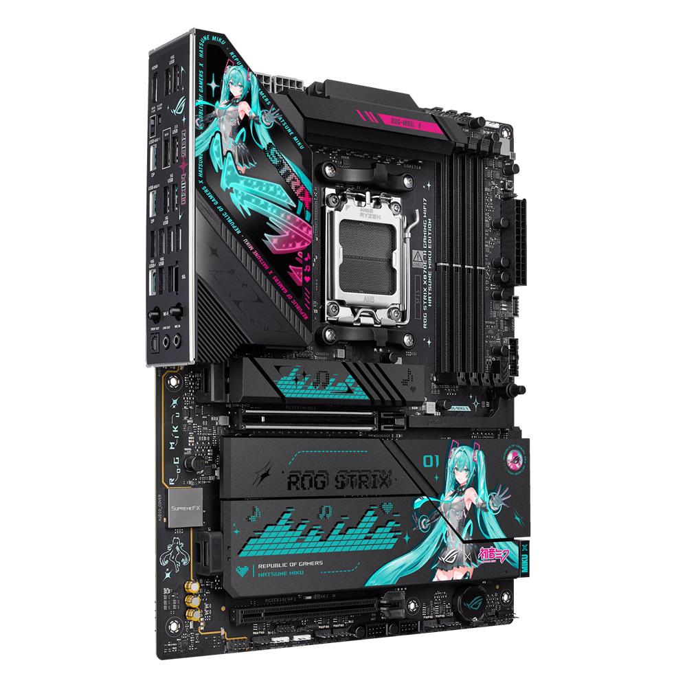 ASUS ROG Strix X870E-H Gaming WiFi7 Hatsune Miku Edition Mainboard AM5 ATX DDR5