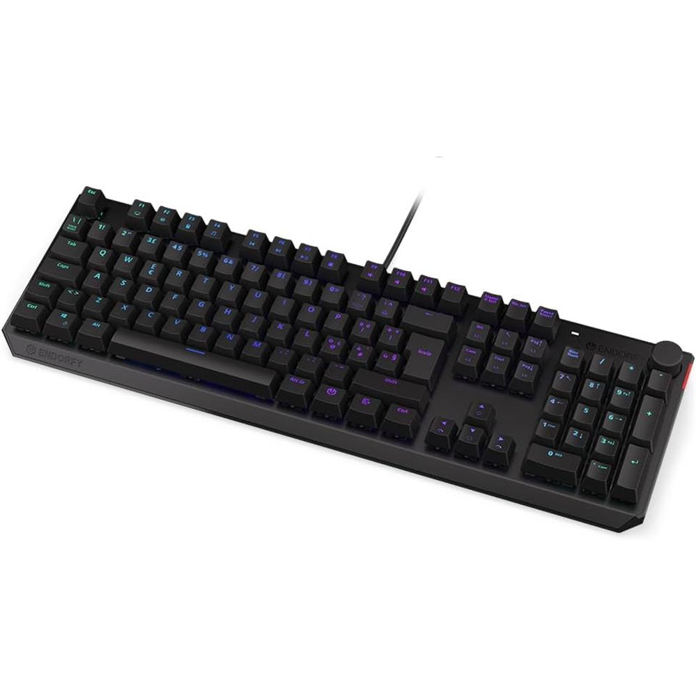 ENDORFY EY5G009 - Mechanische Tastatur (IT-Layout), Thock IT Brown, Full Size