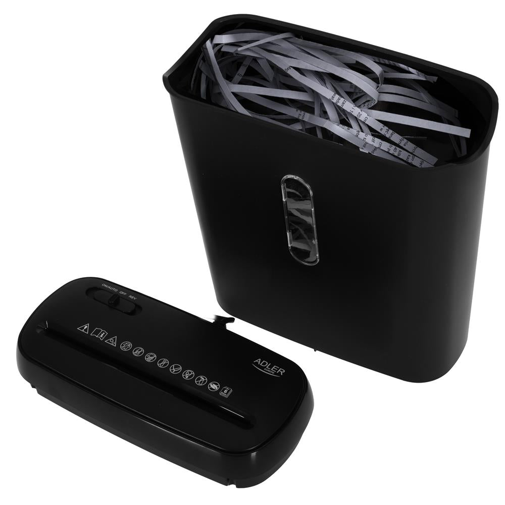 Adler AD 1039 Aktenvernichter – Kompakt, zuverlässig & sicher für Büro und Zuhause