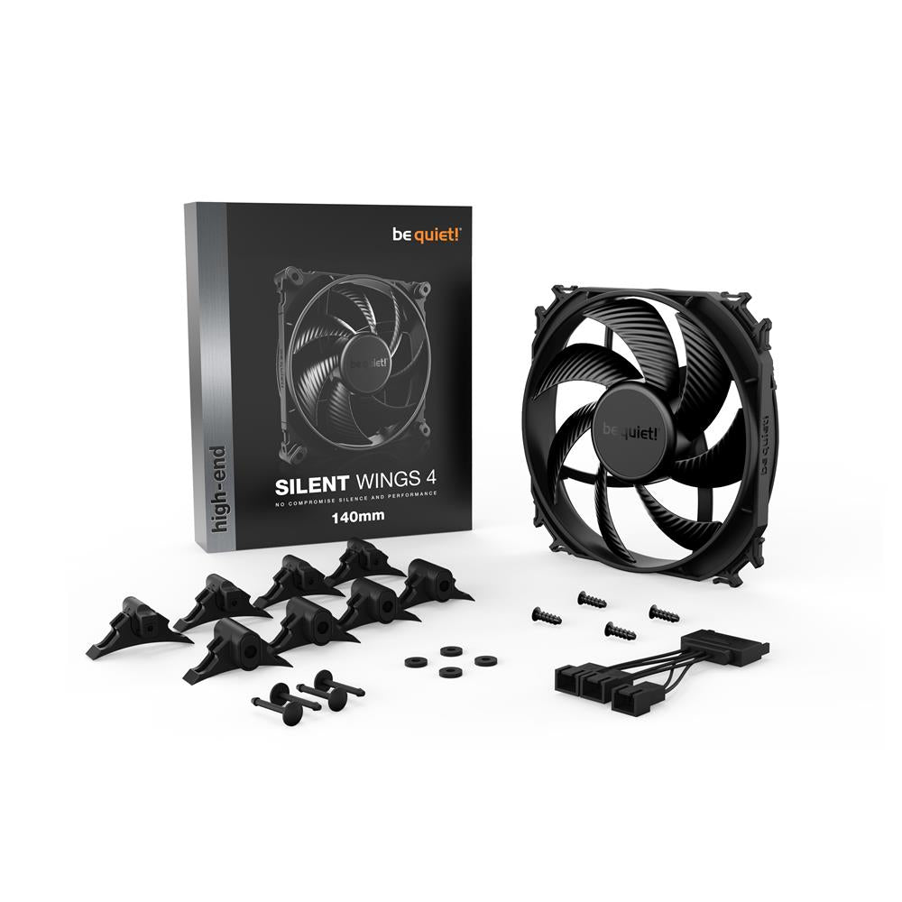 be quiet! Silent Wings 4 140mm 3-pin Gehäuselüfter Schwarz