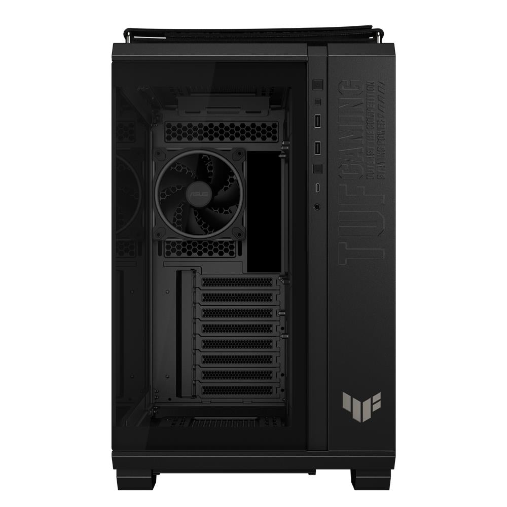 ASUS TUF Gaming GT502 Horizon TG ARGB Black Zweikammer PC Gehäuse mit 4 ARGB Lüftern