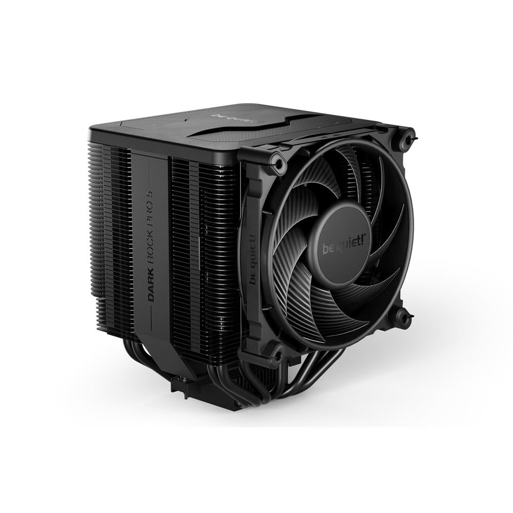 be quiet! Dark Rock Pro 5 Luftkühler hohe Kühlleistung 7 Hochleistungs-Heatpipes PWM Lüfter leiser Betrieb Speed Switch