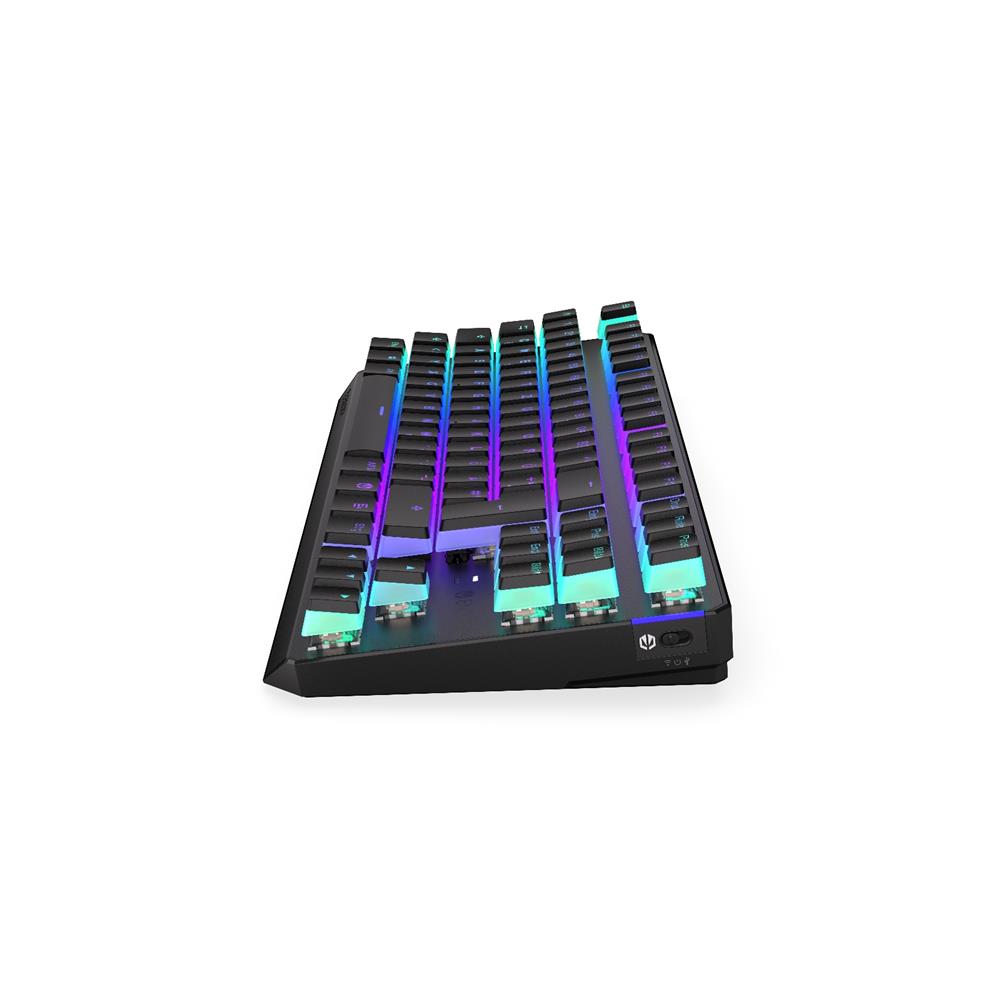 ENDORFY Thock TKL Wireless Pudding (schwarz, DE-Layout, Kailh BOX Red), Tastatur, Beleuchtet, Kabellos