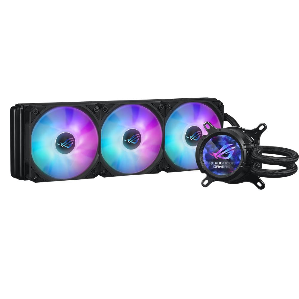 ASUS ROG Strix LC III 360 ARGB LCD AIO Wasserkühlung mit 2,1 Zoll IPS Display