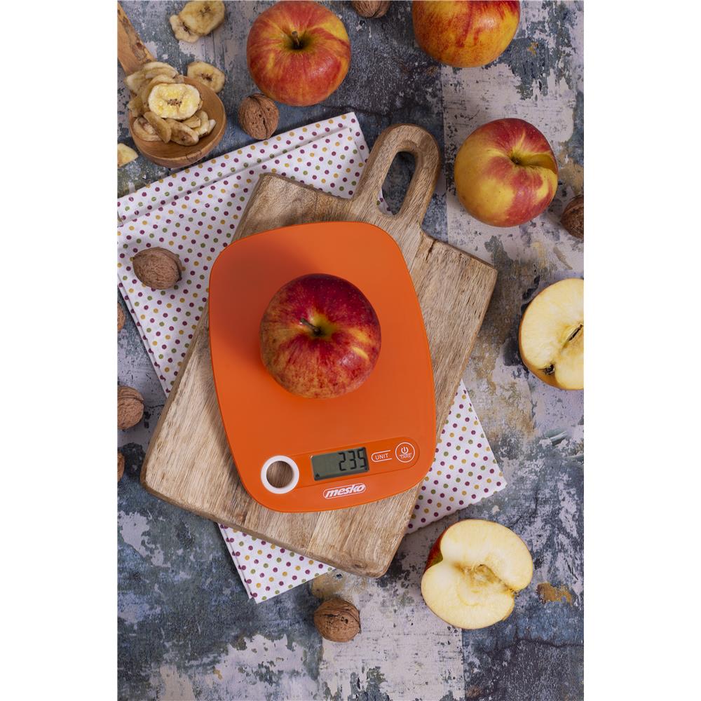 Mesko MS 3159O Digitale Küchenwaage 5 kg Orange