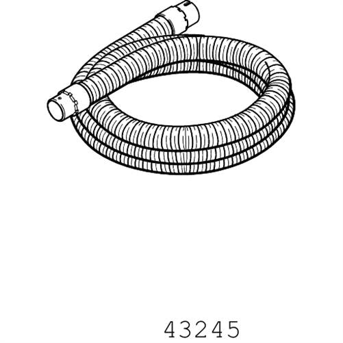 Nilfisk Original 43245 Schlauch Z 22 Ø 50 mmx 4 m