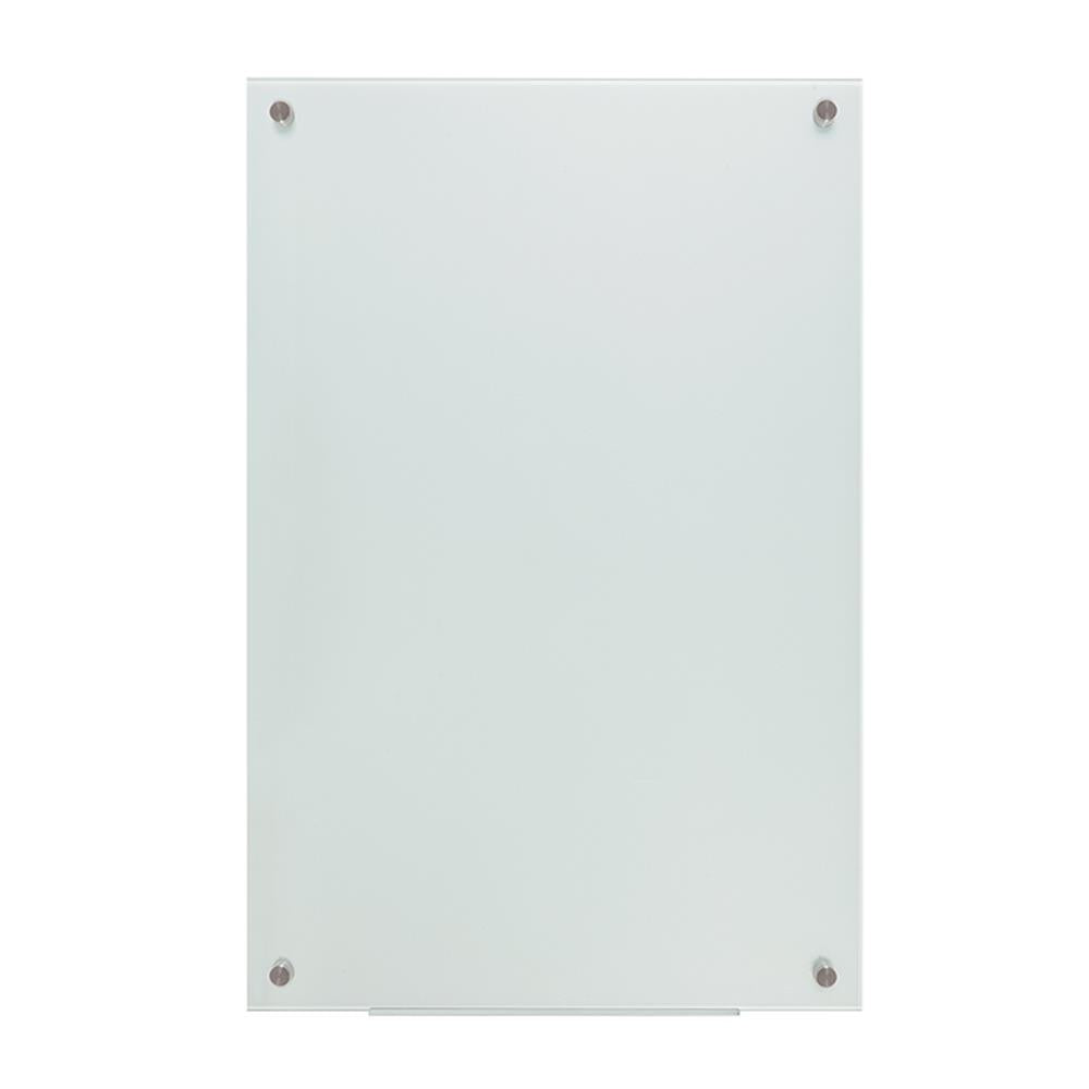 LogiLink Glas-Whiteboard, magnetisch, Wandmontage, 60x45 cm, rahmenlos