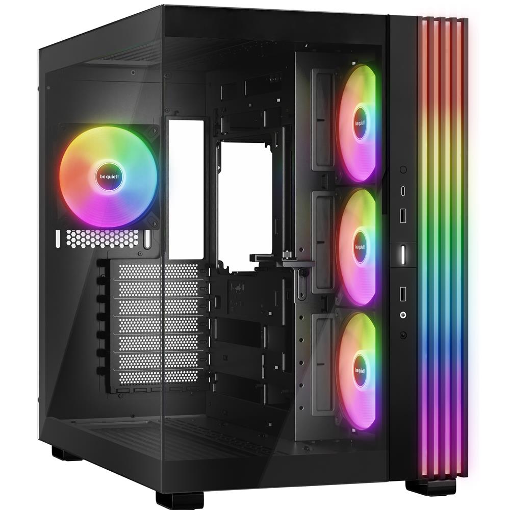 be quiet! Light Base 600 LX Black PC Gehäuse Panorama Show Case ARGB