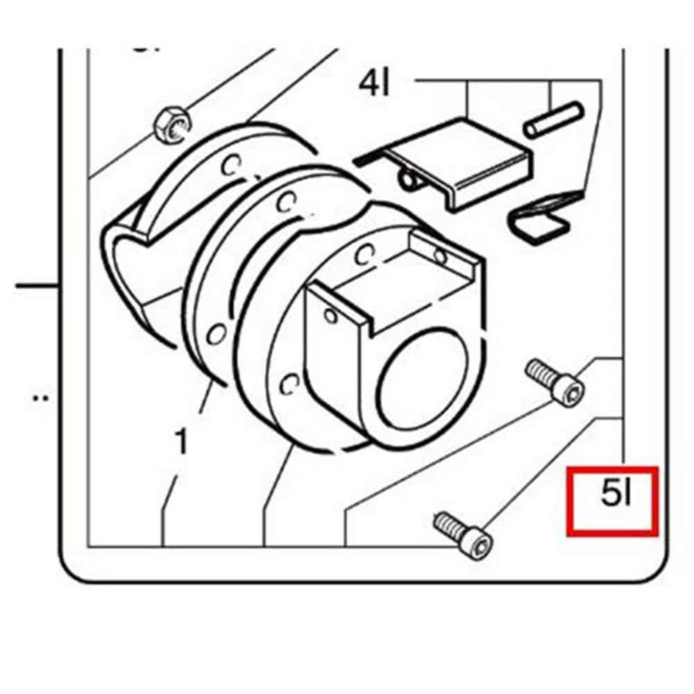 Nilfisk Original 40000416 Kit Ablenker D70 Inox Mod A17 Ersatzteil