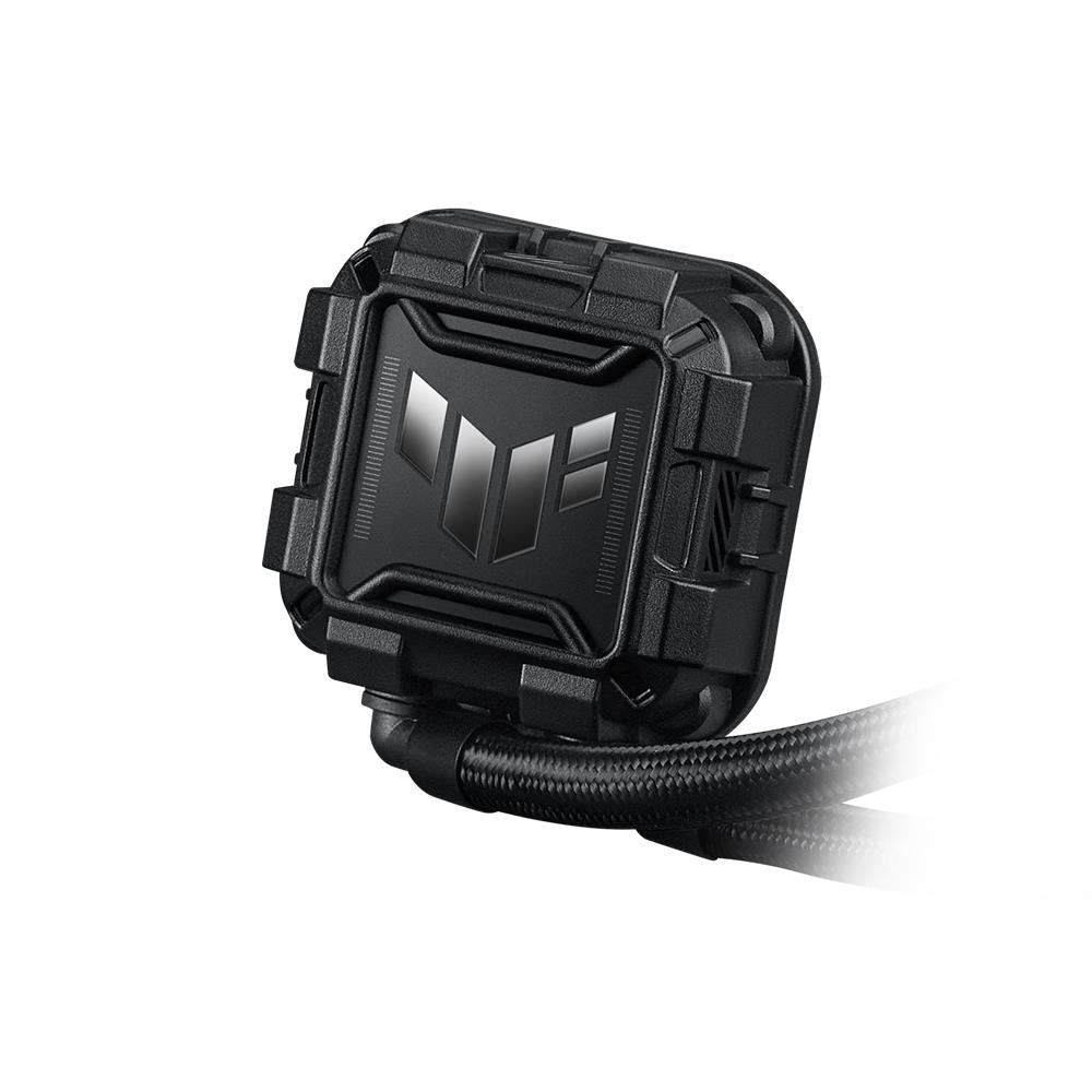 ASUS TUF Gaming LC II 240 ARGB All-in-One-Flüssig-CPU-Kühler (Aura Sync Beleuchtung, 2x TUF Gaming 120mm ARGB-Radiatorlüfter, schwarz)