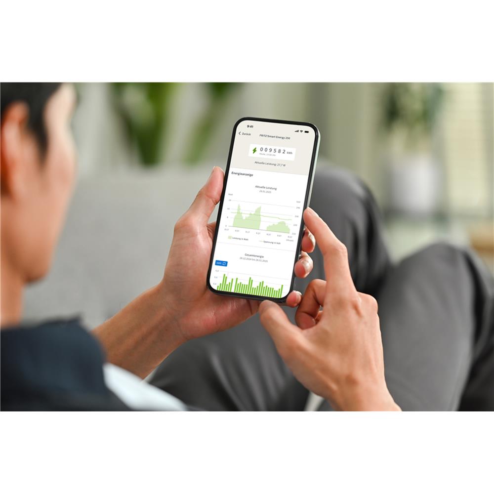 FRITZ!Smart Energy 250 – Intelligente Steckdose mit Verbrauchsmessung & App-Steuerung