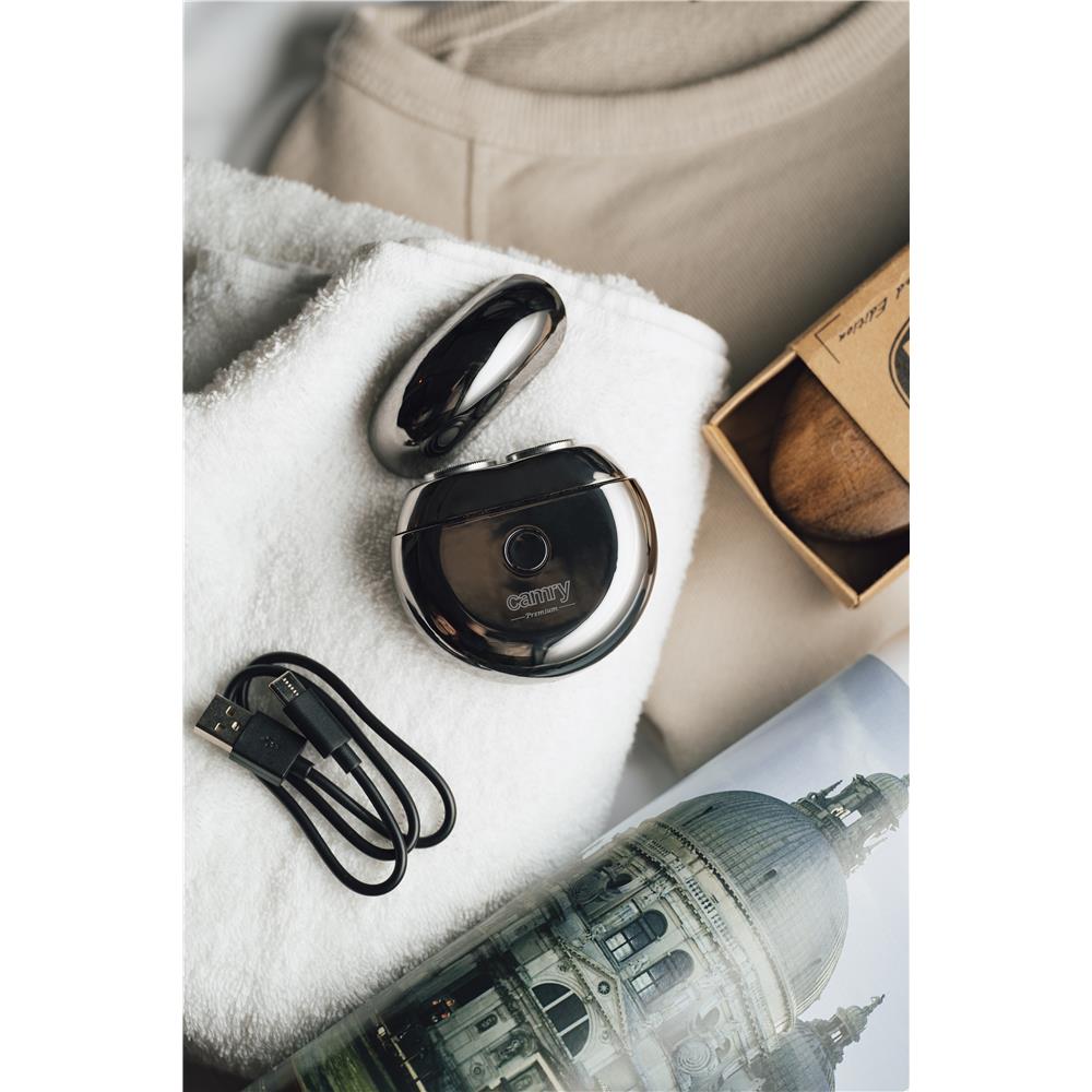 Adler AD 2937 Reiserasierer silber – Kompakt & kabellos für unterwegs