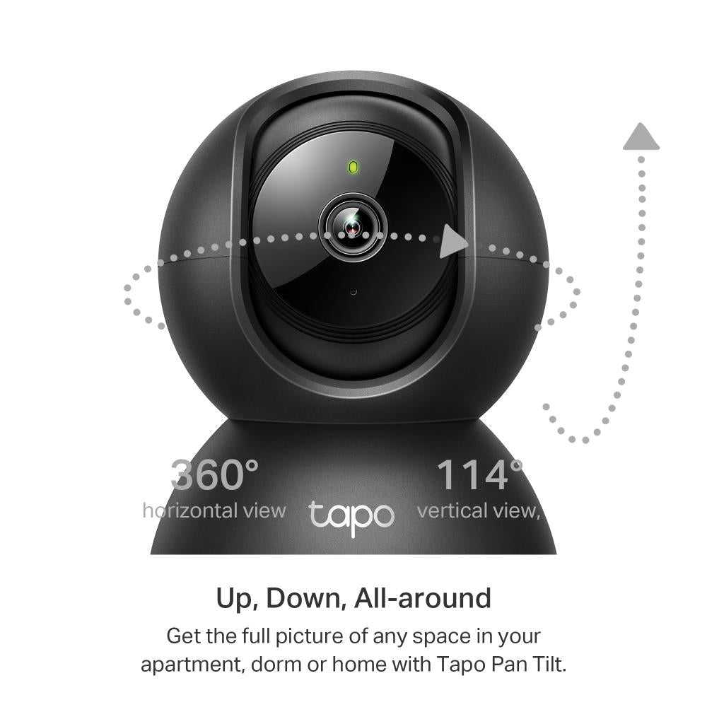 TP-Link Tapo C211 2K WLAN Kamera schwenkbar neigbar 3MP Nachtsicht App