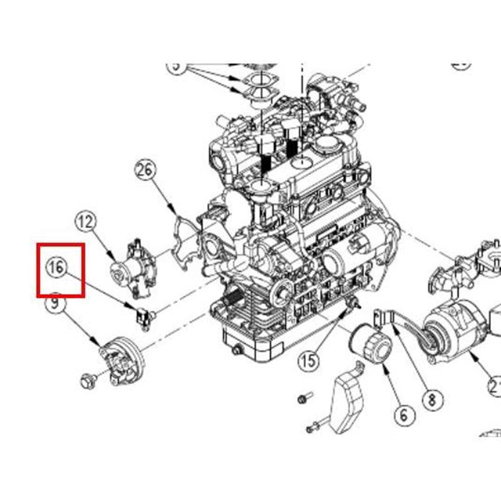 Nilfisk Original 56511553 Sensor Cam Position