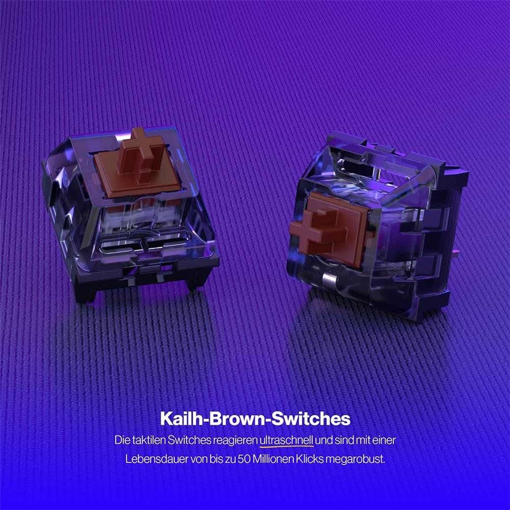 ENDORFY Thock TKL Pudding Onyx White, ARGB, Gaming Tastatur, weiß