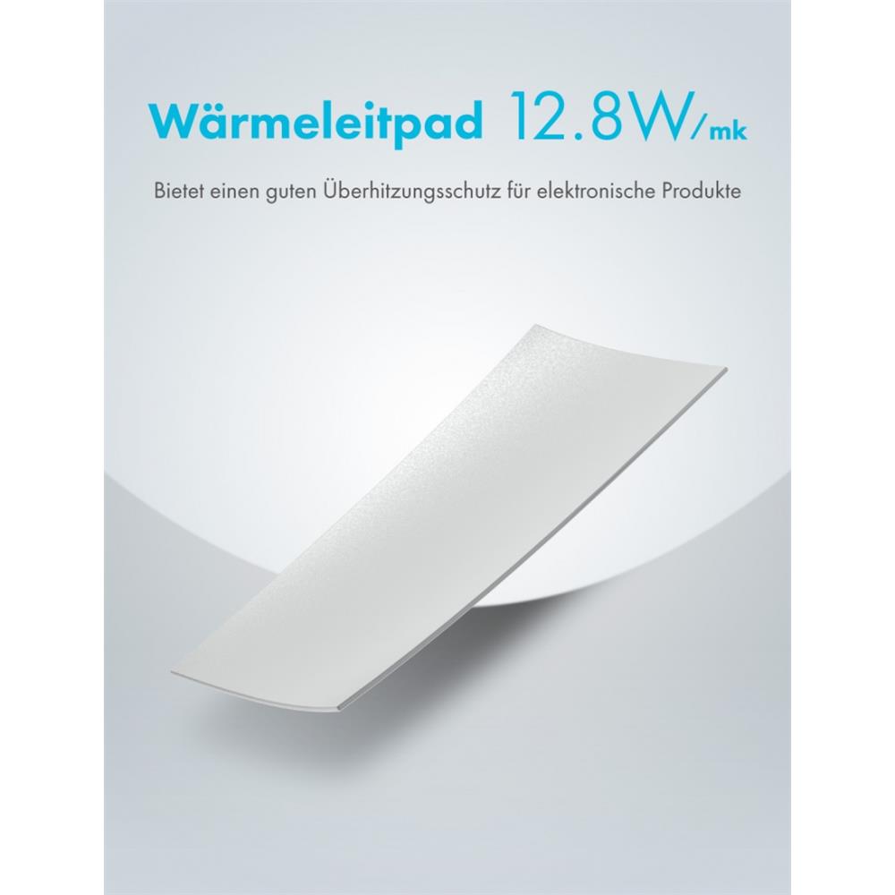 GRAUGEAR Wärmeleitpad 12,8 W für Hochleistungskühlung