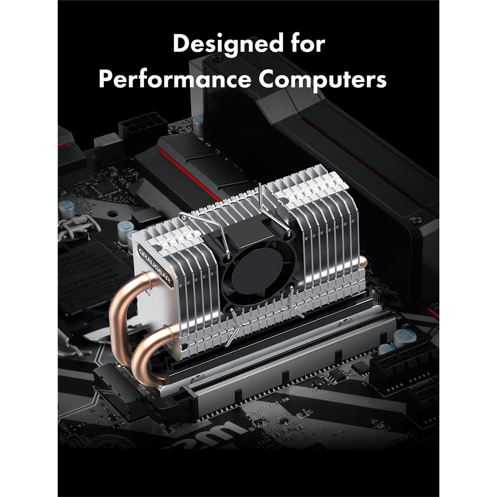 GRAUGEAR Heatpipe Kühler für PlayStation 5 M.2 SSD