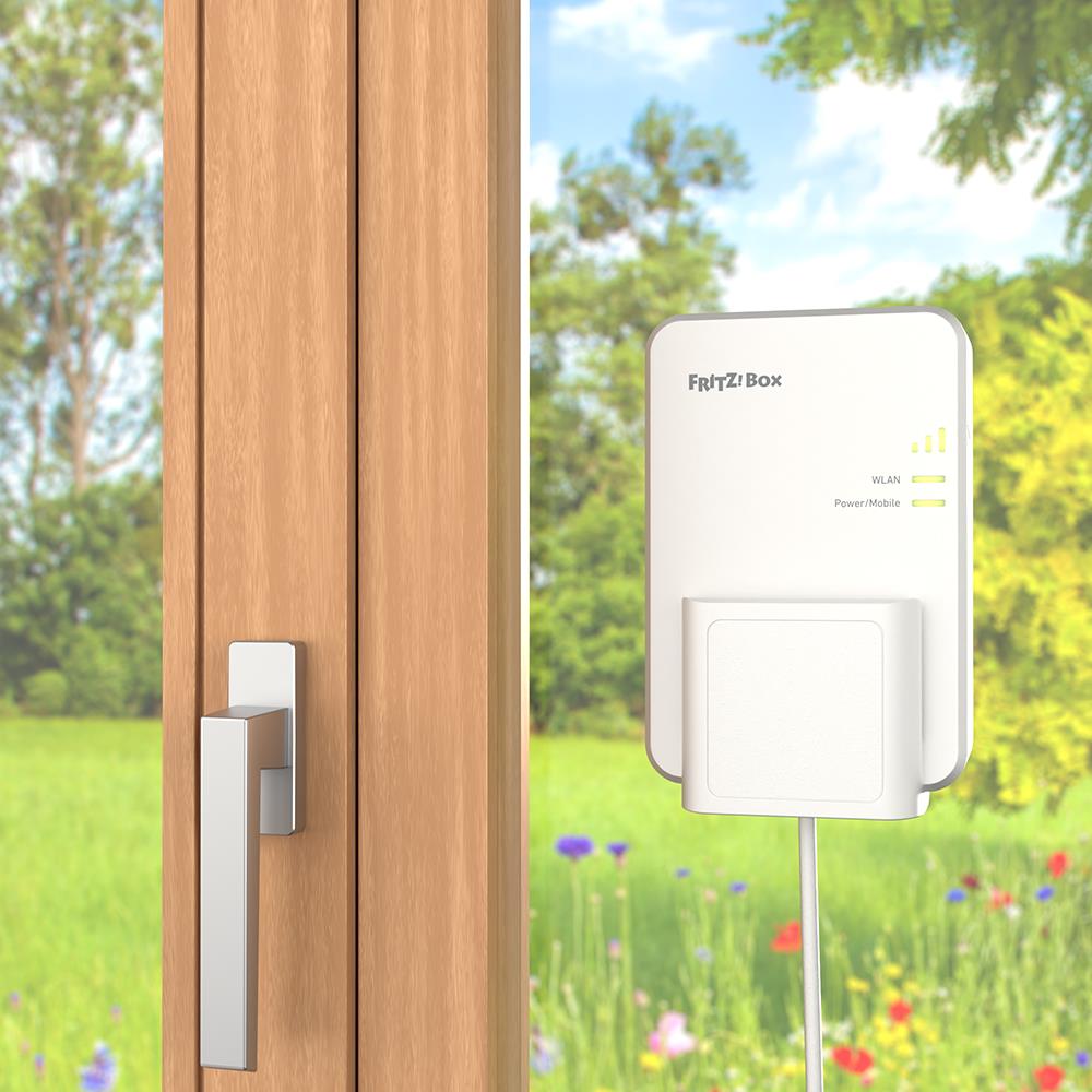 FRITZ!Box 6860 5G – Kompakter 5G-Router mit Wi-Fi 6 & Wandmontage-Option