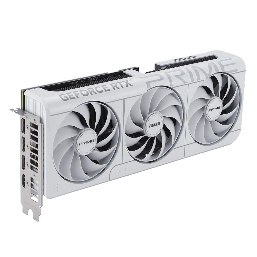 ASUS PRIME GeForce RTX 5070 White OC 12GB GDDR7 Gaming Grafikkarte PCIe 5.0