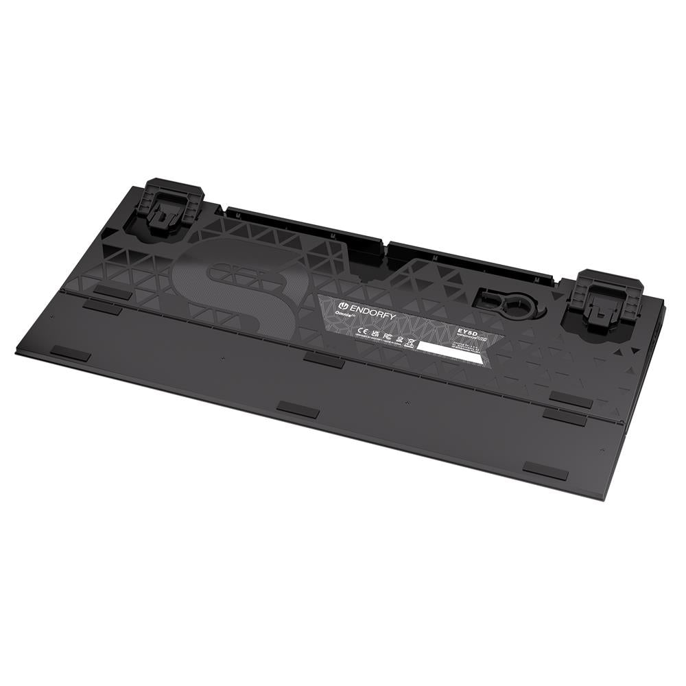 ENDORFY Omnis (schwarz, DE-Layout, Kailh RGB Red), Tastatur, Beleuchtet, Kabellos, Handauflage